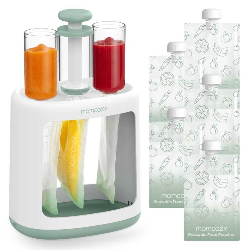 Momcozy SE01 Baby Food Maker | Urządzenie do jedzenia dla dzieci | Do przecierów, przechowywanie żywności - Zdjęcie 2