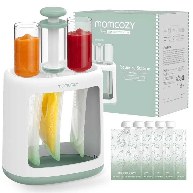 MOMCOZY SE01 BABY FOOD MAKER FOR PUREE FOOD STORAGE - Obrázek 4