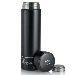 Extralink Smart Travel Mug Black | Thermal mug | with LED...