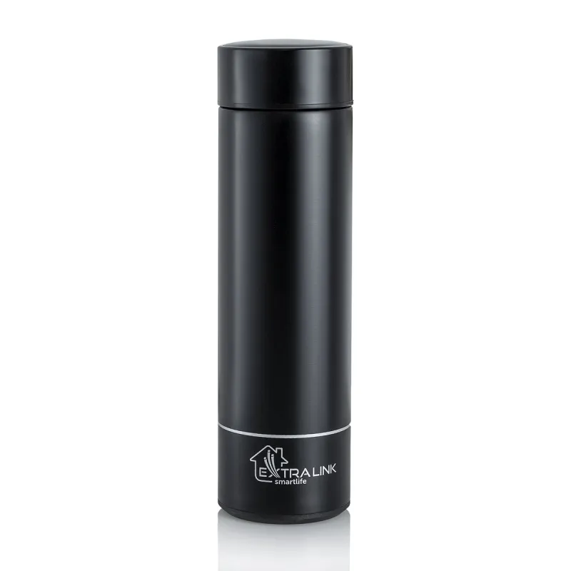 Extralink Smart Travel Mug Black | Thermal mug | with LED display - Image 3