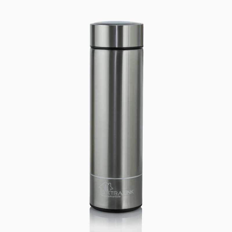 Extralink Smart Travel Mug Plata | Taza térmica | con pantalla LED - Imagen 3