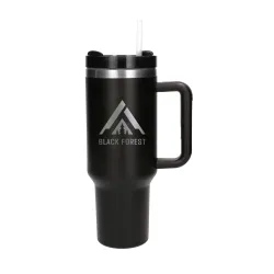 Black Forest | Thermo mug with straw | thermos with...