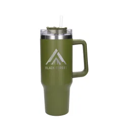 Black Forest | Thermo mug with straw | thermos with...