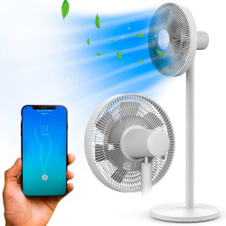 SmartMi Standing Fan 2S | Gebl&auml;se | Wei&szlig;, Akku 2800mAh,...