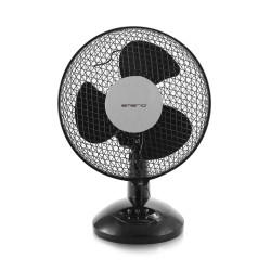Emerio FN-114201.1 Negro | Ventilador de mesa | 23 cm, 2...