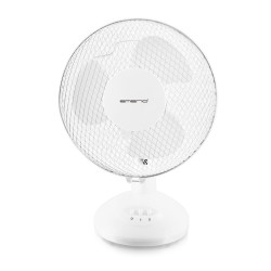 Emerio FN-114201 B&iacute;l&aacute; | Stoln&iacute; ventil&aacute;tor | 23 cm, 2...