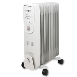 Emerio HO-105589 Beyaz Elektrikli Yağlı Radyatör, 2000W