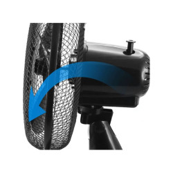 Emerio FN-114202.1 Negro | Ventilador de mesa | 30 cm, 3 posiciones de velocidad - Imagen 2