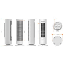 Xiaomi Fan Heater EU | Ohřívač ventilátoru | 1200W/2000W - Obrázek 5