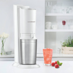 Macchina per acqua frizzante SodaStream Crystal bianca - Immagine 4