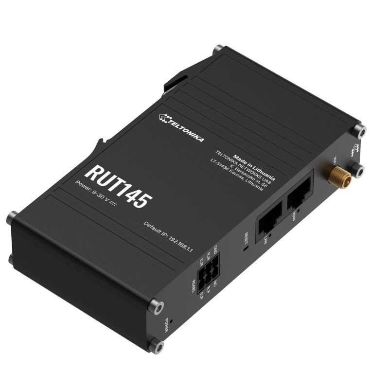 TELTONIKA RUT145 INDUSTRIAL ROUTER WITH RS485 - Imagen 3