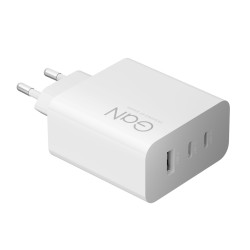 Xiaomi 90W HyperCharge Power Adapter 3-Port EU | Cargador | GaN, 2x USB Type-C, 1x USB-A - Imagen 2