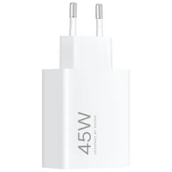 XIAOMI 45W TURBO CHARGING POWER ADAPTER (TYPE-A) WHITE...