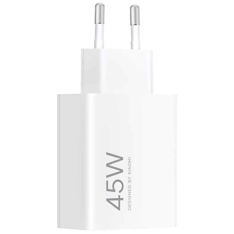 XIAOMI 45W TURBO CHARGING POWER ADAPTER (TYPE-A) WHITE EU, BHR07SLEU