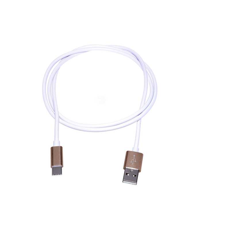 Extralink | Cavo USB tipo C | per smartphone ANDROID, max. corrente 3A, 1m, bianco - Immagine 3