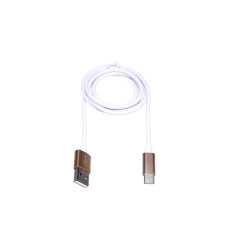 Extralink | Cabo com conector USB - tipo C | para smartphones ANDROID, corrente máx. 3A, comprimento 1M, branco - Imagem 4