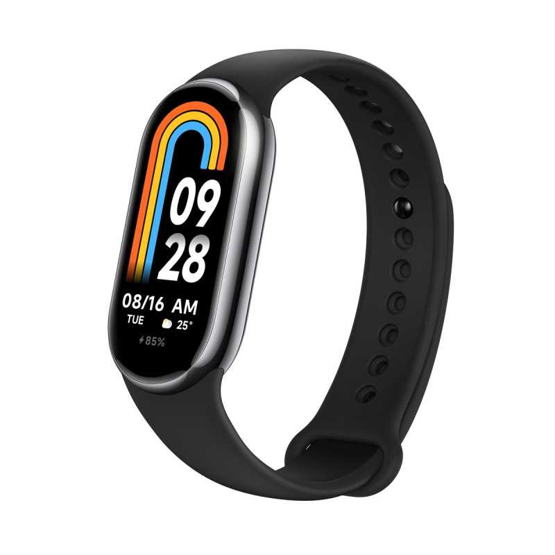 Умные фитнес-браслет Xiaomi Smart Band 8 черный, Bluetooth 5.1, 190mAh, 1.62", 5 ATM, акселерометр, PPG сенсор, гироскоп - Изображение 2