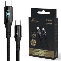 Kabel USB-C Extralink Smart Life USB Type-C na Type-C...