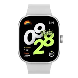 Xiaomi Redmi Watch 4 Srebrny | Smartband | Bluetooth 5.3, 5ATM, 1.97" - Zdjęcie 2