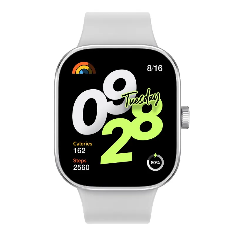 Xiaomi Redmi Watch 4 Srebrny | Smartband | Bluetooth 5.3, 5ATM, 1.97" - Zdjęcie 2