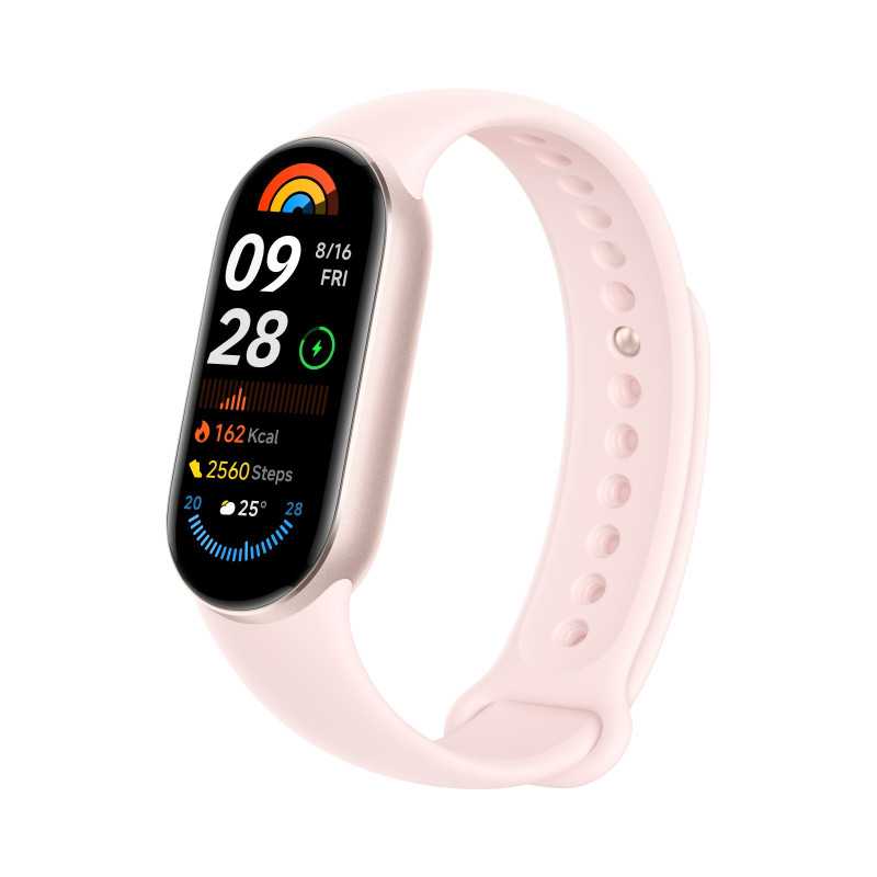 Xiaomi Smart Band 9 Rosa | Banda intelligente | Bluetooth 5.4, 233 mAh, 1.62", 5 ATM, accelerometro, giroscopio, sensore PPG - Immagine 2