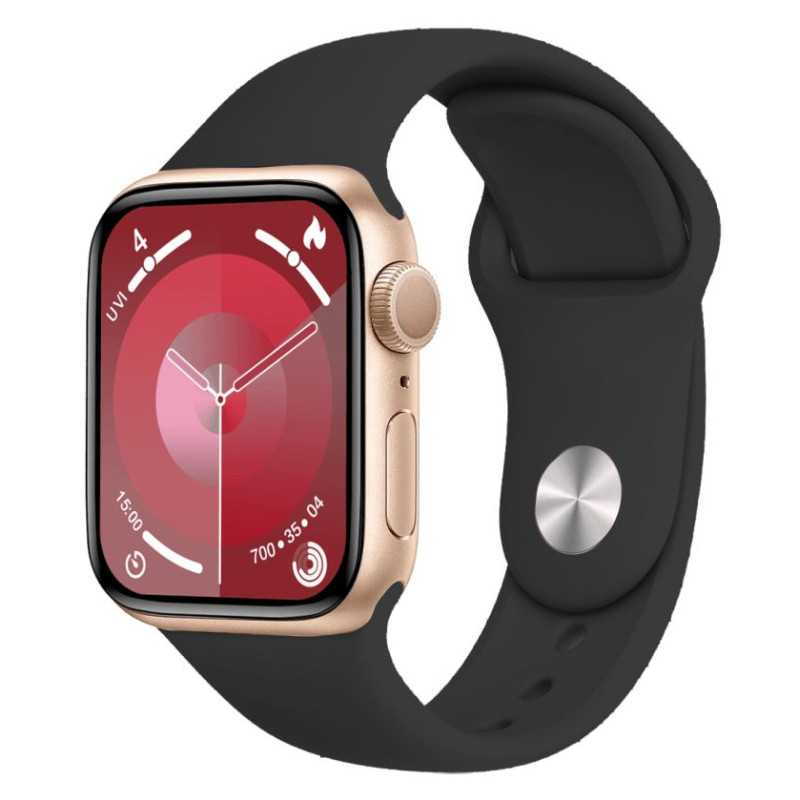 Smartband Extralink Lifestyle Smartwatch F89, Dorado + Banda Rosa/Negra - Imagen 2