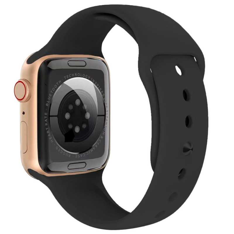 Смарт-браслет Extralink Lifestyle Smartwatch F89, Золотой + Розовый/Черный ремешок - Изображение 3