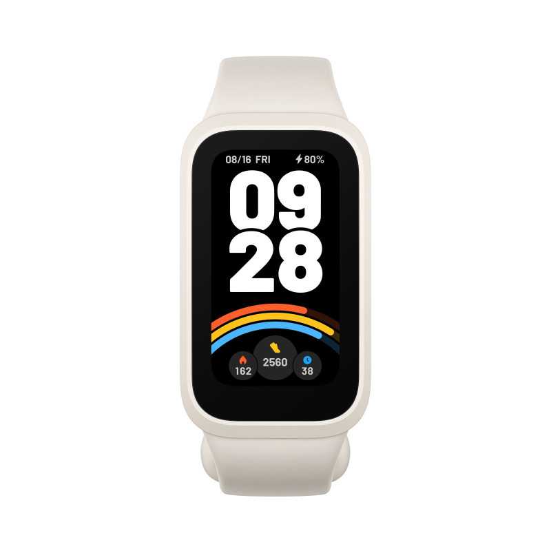 Xiaomi Smart Band 9 Active Beige Blanco | Smartband | Bluetooth 5.3, 300mAh, 1.47", 5 ATM, acelerómetro, sensor PPG - Imagen 3
