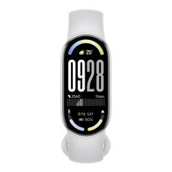 Xiaomi Smart Band 10 Glacier Silver | Smartband | Bluetooth 5.4, 233 mAh, 1.72", 5 ATM, accelerometer, gyroscope, PPG sensor - Image 2