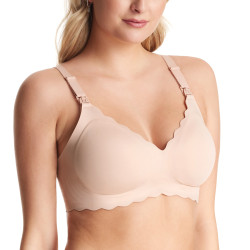 MOMCOZY YN46 SEAMLESS SUPPORT FLORAL NURSING BRA SKIN 3XL - Imagem 3