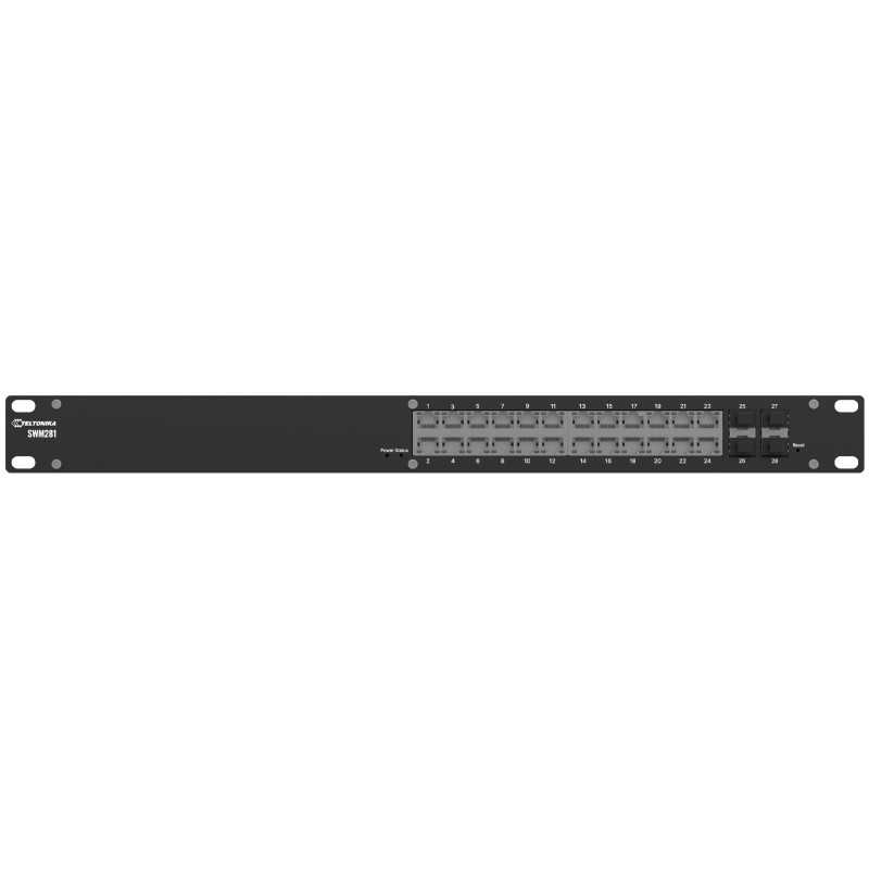 TELTONIKA SWM281 GIGABIT ETHERNET L2+ MANAGED SWITCH - Imagem 5