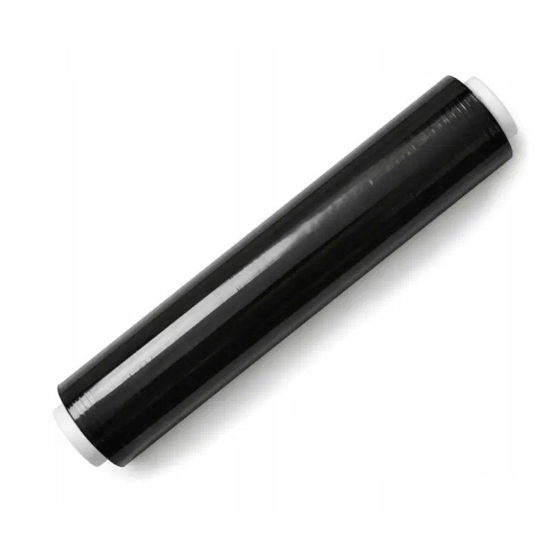 Extralink | Folia stretch | Czarna, rolka 2.9kg, 23 mikrony, 50cm