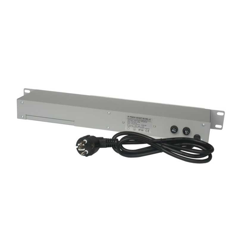 Tinycontrol 6G10A V2 Blanca | Regleta | IP, Rack 19'', 6x AC 230V enchufes - Imagen 2