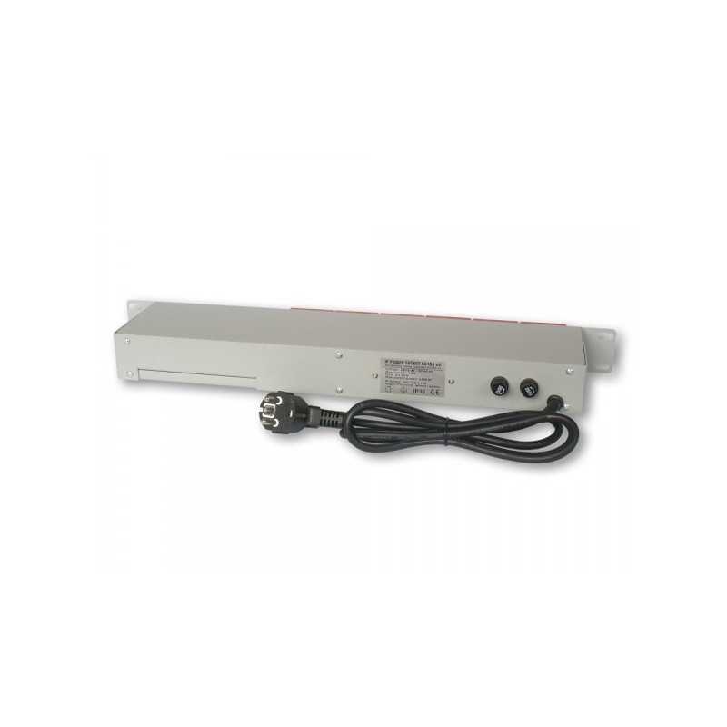 Tinycontrol 6G10A V2 Vermelho | Faixa de poder | IP, Rack 19 '', 6 soquetes AC 230 V, Schuko - Imagem 2