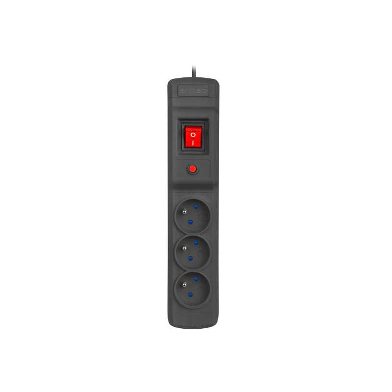 Armac Multi M3 | Presa multipla | sistema anti-sovratensione, 3 prese, cavo 1.5m, nero - Immagine 2