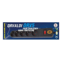 Regua de energia Orvaldi ORV5 3m, protetora de...