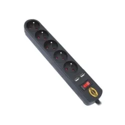 Orvaldi ORV5 1,5m USB | Listwa zasilająca |...