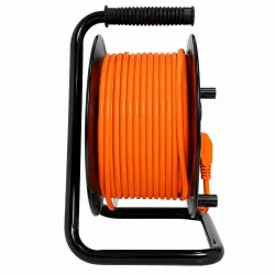 EXTRALINK POWERLINK PRZEDŁUŻACZ NA BĘBNIE 50M Z UZIEMIENIEM 4 GNIAZDKAMI - Bild 2