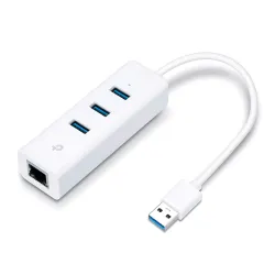 TP-Link UE330 | Karta sieciowa | 1x RJ45 1000Mb/s, 3x USB...
