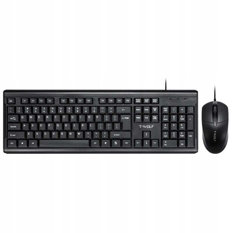 Extralink Office Set TF500 2in1 | Tastatur + Maus-Set |