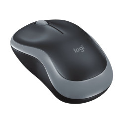 Mouse &oacute;ptico Logitech M185 cinza, sem fio, 1000dpi