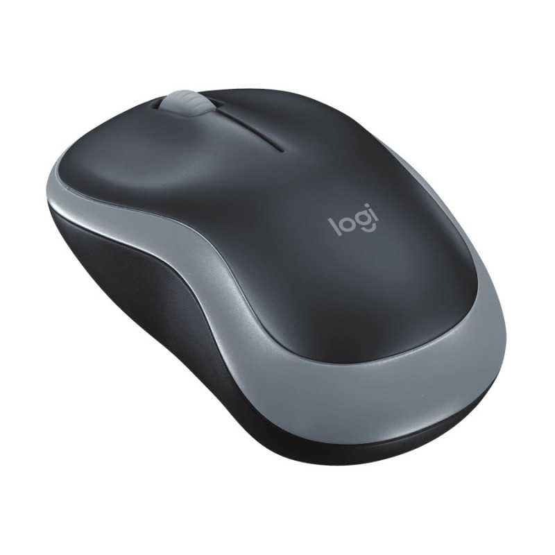 LOGITECH WIRELESS MOUSE M185 SWIFT GREY, EER ORIENT PACKAGING