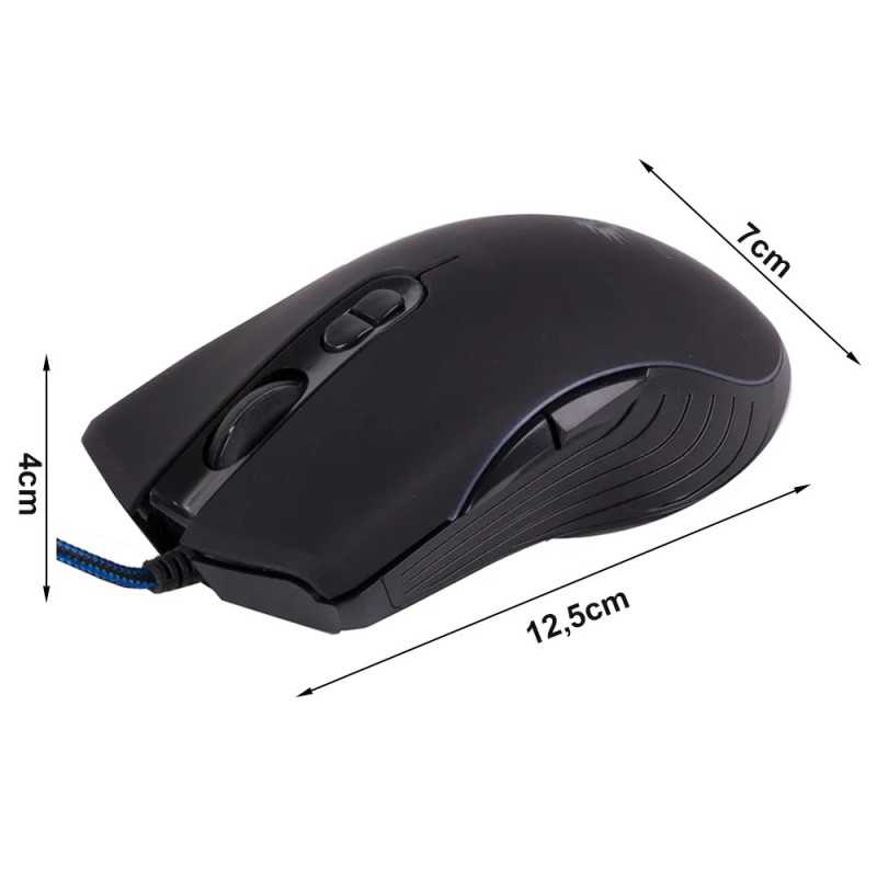 Extralink DK1 | Rato para jogos | RGB - Imagem 4