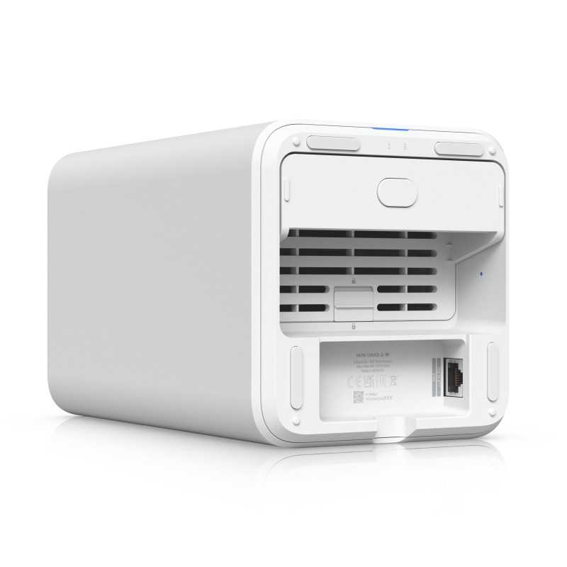 Ubiquiti UNAS-2-W | NAS | 2x 3.5" HDD, 2.5 GbE RJ45, USB-C - Immagine 7