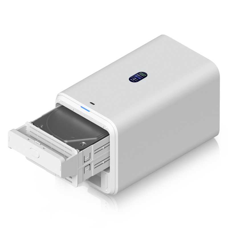 Ubiquiti UNAS-2-W | NAS | 2x 3.5" HDD, 2.5 GbE RJ45, USB-C - Immagine 8