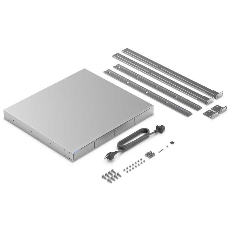 UBIQUITI UNAS-PRO-4 1U RACK-MOUNT NAS, 4x HDD, 2x M.2 NVME, 10GBPS - Obrázek 5