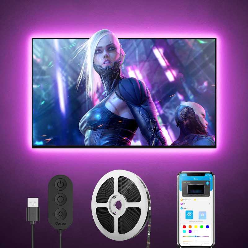 Govee H6178 RGB TV LED Backlight | Iluminación LED | para TV de 46-60 pulgadas - Imagen 2