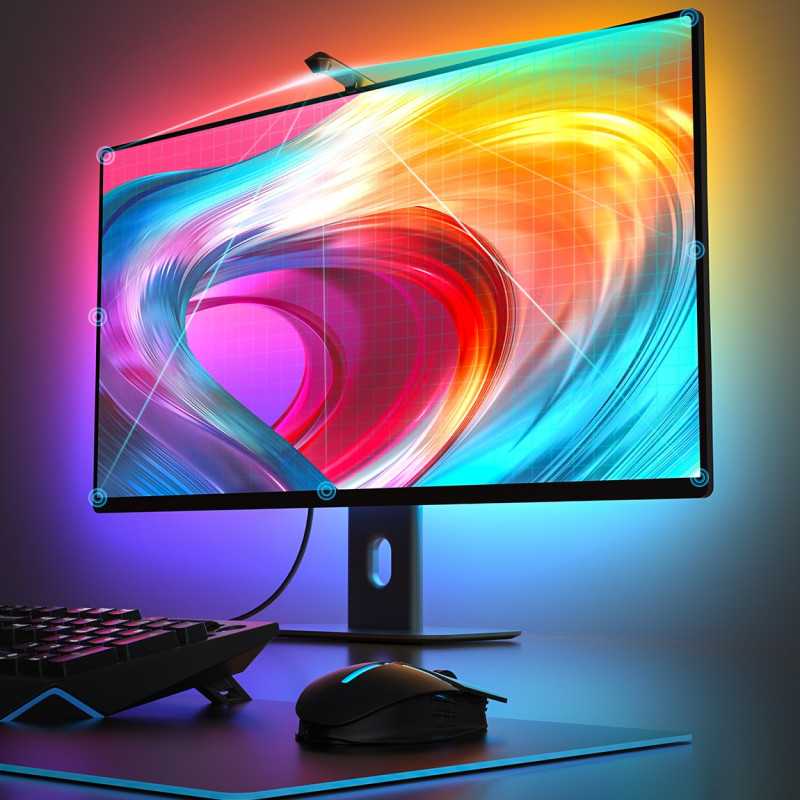 Govee H604B Dreamview G1 | LED-Licht | RGBIC, Wi-Fi, Alexa, Google - Bild 4