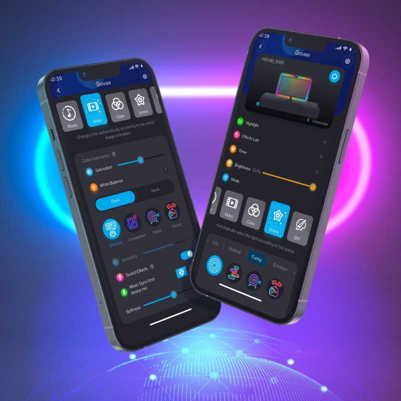 Govee H604B Dreamview G1 | Luz LED | RGBIC, Wi-Fi, Alexa, Google - Imagem 5