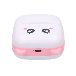 Extralink Set | EPP-001 Impressora térmica Rosa + Papel térmico liso 5 rolos | - Imagem 6
